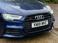 USED 2018 S AUDI S3 2.0 TFSI Black Edition Sportback 5dr Petrol S Tronic quattro Euro 6 (s/s) (310 ps) 