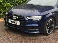 USED 2018 S AUDI S3 2.0 TFSI Black Edition Sportback 5dr Petrol S Tronic quattro Euro 6 (s/s) (310 ps) 
