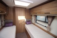 USED 2017 BAILEY UNICORN CORDOBA End Washroom Fixed Single Beds