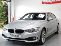USED 2015 15 BMW 4 SERIES GRAN COUPE 2.0 420d SE Hatchback 5dr Diesel Auto xDrive Euro 6 (s/s) (190 ps) SAT NAV-HTD LEATHER-DAB