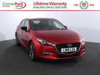 USED 2018 18 MAZDA MAZDA3 2.0 SKYACTIV-G Sport Black Hatchback 5dr Petrol Manual Euro 6 (s/s) (121 ps) 