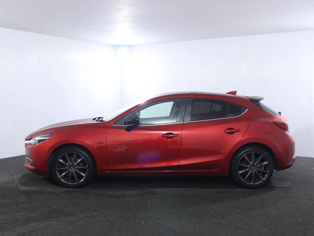 USED 2018 18 MAZDA MAZDA3 2.0 SKYACTIV-G Sport Black Hatchback 5dr Petrol Manual Euro 6 (s/s) (121 ps) 