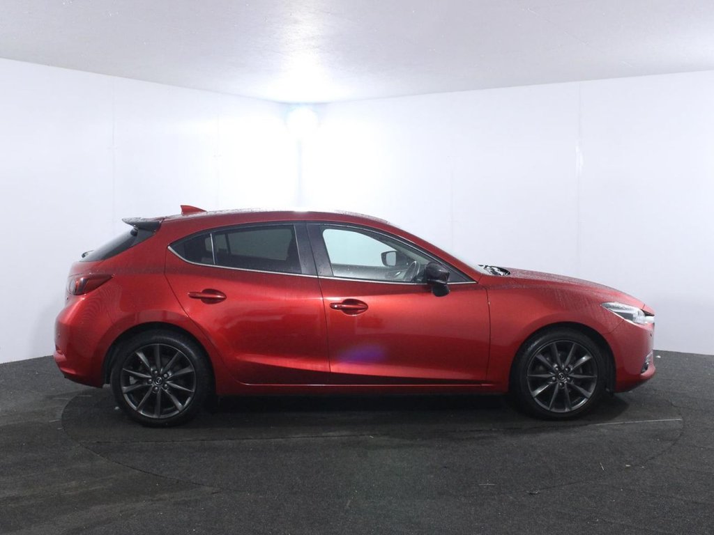 USED 2018 18 MAZDA MAZDA3 2.0 SKYACTIV-G Sport Black Hatchback 5dr Petrol Manual Euro 6 (s/s) (121 ps) 