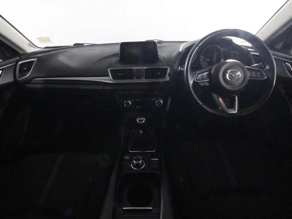 USED 2018 18 MAZDA MAZDA3 2.0 SKYACTIV-G Sport Black Hatchback 5dr Petrol Manual Euro 6 (s/s) (121 ps) 