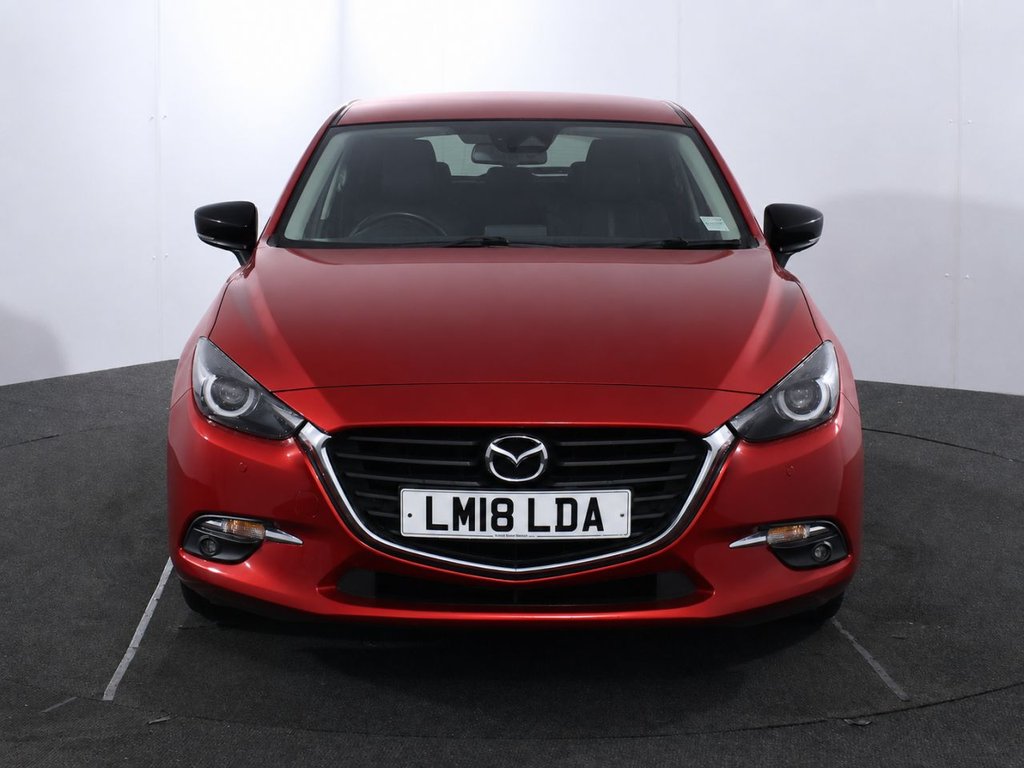 USED 2018 18 MAZDA MAZDA3 2.0 SKYACTIV-G Sport Black Hatchback 5dr Petrol Manual Euro 6 (s/s) (121 ps) 