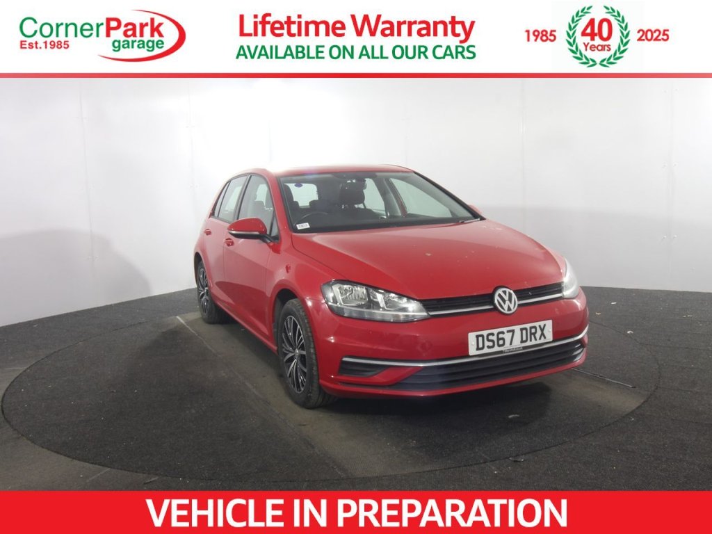 USED 2017 67 VOLKSWAGEN GOLF 1.4 TSI SE Nav Hatchback 5dr Petrol Manual Euro 6 (s/s) (125 ps) 