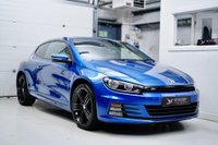 USED 2016 16 VOLKSWAGEN SCIROCCO 2.0 TDI R-Line Hatchback 3dr Diesel Manual Euro 6 (s/s) (150 ps) RISING BLUE | BLACK 19 ALLOYS