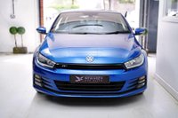 USED 2016 16 VOLKSWAGEN SCIROCCO 2.0 TDI R-Line Hatchback 3dr Diesel Manual Euro 6 (s/s) (150 ps) RISING BLUE | BLACK 19 ALLOYS