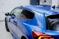 USED 2016 16 VOLKSWAGEN SCIROCCO 2.0 TDI R-Line Hatchback 3dr Diesel Manual Euro 6 (s/s) (150 ps) RISING BLUE | BLACK 19 ALLOYS