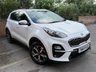 USED 2019 69 KIA SPORTAGE 1.6 CRDi EcoDynamics+ 2 SUV 5dr Diesel Hybrid Manual Euro 6 (s/s) (134 bhp) SAT NAV, BLUETOOTH & DAB RADIO