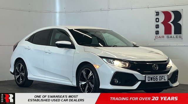 View our Honda Civic 1.0 VTEC Turbo SR Hatchback 5dr Petrol CVT Euro 6 (s/s) (129 ps)