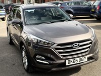 USED 2016 66 HYUNDAI TUCSON 1.7 CRDi Blue Drive SE Nav SUV 5dr Diesel Manual Euro 6 (s/s) (116 ps) 