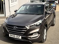 USED 2016 66 HYUNDAI TUCSON 1.7 CRDi Blue Drive SE Nav SUV 5dr Diesel Manual Euro 6 (s/s) (116 ps) 