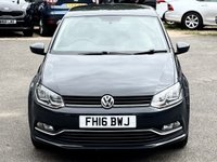 USED 2016 16 VOLKSWAGEN POLO 1.0 BlueMotion Tech Match Hatchback 3dr Petrol Manual Euro 6 (s/s) (60 ps) 
