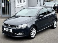 USED 2016 16 VOLKSWAGEN POLO 1.0 BlueMotion Tech Match Hatchback 3dr Petrol Manual Euro 6 (s/s) (60 ps) 