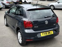 USED 2016 16 VOLKSWAGEN POLO 1.0 BlueMotion Tech Match Hatchback 3dr Petrol Manual Euro 6 (s/s) (60 ps) 