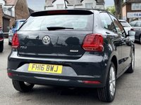 USED 2016 16 VOLKSWAGEN POLO 1.0 BlueMotion Tech Match Hatchback 3dr Petrol Manual Euro 6 (s/s) (60 ps) 