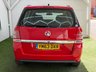 USED 2014 63 VAUXHALL ZAFIRA 1.8 16V Exclusiv Euro 5 5dr (SNav) F+R SENSOR | 7 SEATS