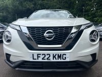 USED 2022 22 NISSAN JUKE 1.0 DIG-T N-Connecta SUV 5dr Petrol DCT Auto Euro 6 (s/s) (114 ps) HIGH SPEC LOW MILEAGE MAIN DEALER SERVICED +NAVIGATION - REVERSE PARKING CAMERA -APPLE CARPLAY/ANDROID +-ONE OWNER
