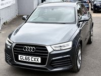USED 2016 66 AUDI Q3 2.0 TDI S line Plus SUV 5dr Diesel S Tronic quattro Euro 6 (s/s) (184 ps) 