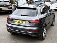 USED 2016 66 AUDI Q3 2.0 TDI S line Plus SUV 5dr Diesel S Tronic quattro Euro 6 (s/s) (184 ps) 