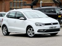 USED 2016 66 VOLKSWAGEN POLO 1.2 TSI BlueMotion Tech Match Hatchback 5dr Petrol Manual Euro 6 (s/s) (90 ps) 
