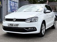 USED 2016 66 VOLKSWAGEN POLO 1.2 TSI BlueMotion Tech Match Hatchback 5dr Petrol Manual Euro 6 (s/s) (90 ps) 