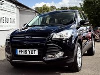 USED 2016 16 FORD KUGA 2.0 TDCi Zetec SUV 5dr Diesel Manual 2WD Euro 6 (s/s) (150 ps) 