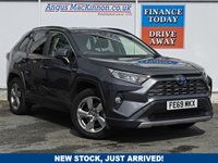 USED 2019 69 TOYOTA RAV4 2.5 VVT-h Design SUV 5dr Petrol Hybrid CVT 4WD Euro 6 (s/s) (222 ps) F/R Sensors + Rear Camera