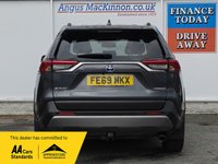 USED 2019 69 TOYOTA RAV4 2.5 VVT-h Design SUV 5dr Petrol Hybrid CVT 4WD Euro 6 (s/s) (222 ps) F/R Sensors + Rear Camera