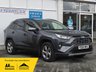USED 2019 69 TOYOTA RAV4 2.5 VVT-h Design SUV 5dr Petrol Hybrid CVT 4WD Euro 6 (s/s) (222 ps) F/R Sensors + Rear Camera