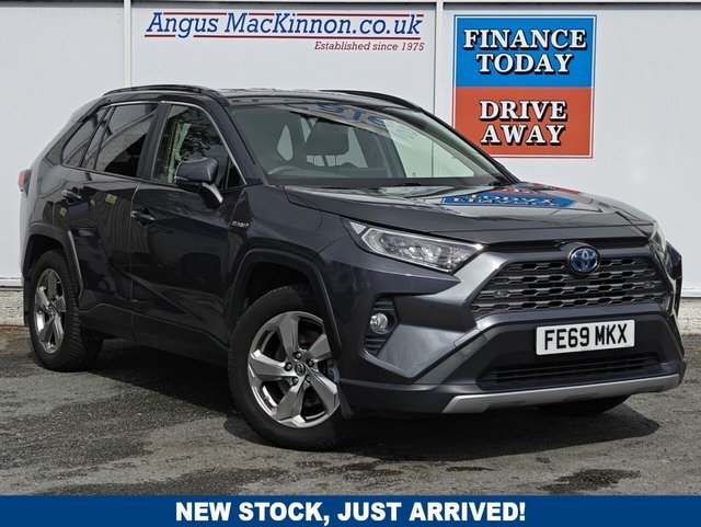 View our Toyota Rav4 2.5 VVT-h Design SUV 5dr Petrol Hybrid CVT 4WD Euro 6 (s/s) (222 ps)