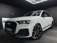 USED 2022 22 AUDI Q7 3.0 TDI V6 45 Black Edition SUV 5dr Diesel Tiptronic quattro Euro 6 (s/s) (231 ps) 7 SEATS + CARPLAY/ANDROID AUTO