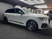 USED 2022 22 AUDI Q7 3.0 TDI V6 45 Black Edition SUV 5dr Diesel Tiptronic quattro Euro 6 (s/s) (231 ps) 7 SEATS + CARPLAY/ANDROID AUTO