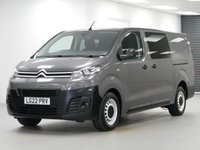 USED 2022 22 CITROEN DISPATCH 2.0 BLUEHDI 145 BHP XL ENTERPRISE PRO CREWCAB 6 SEATER 6 SEATER | AIR CON | SAT NAV | XL LONG