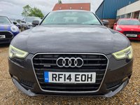 USED 2014 14 AUDI A5 2.0 TDI SE Technik Sportback 5dr Diesel Manual quattro Euro 5 (s/s) (177 ps) LEATHER+NAV+DAB+CLIMATE+CRUISE+FSH+2KEYS