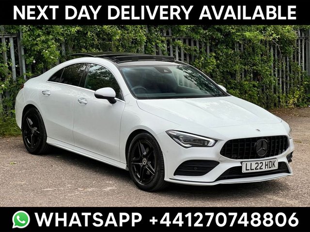 View our Mercedes-Benz Cla 1.3 CLA180 AMG Line (Premium Plus 2) Coupe 4dr Petrol 7G-DCT Euro 6 (s/s) (136 ps)