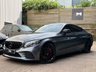 USED 2018 68 MERCEDES-BENZ C-CLASS 3.0 C43 V6 AMG (Premium) Coupe 2dr Petrol G-Tronic+ 4MATIC Euro 6 (s/s) (390 ps) VIRTUAL DASH+GT GRILLE+FSH+2 KEYS
