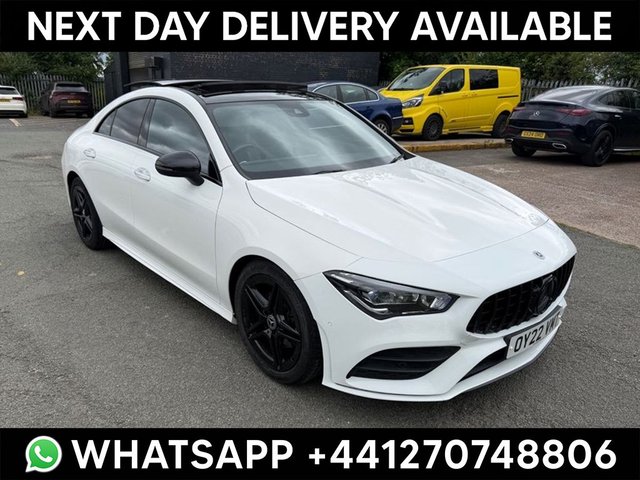 View our Mercedes-Benz Cla 1.3 CLA180 AMG Line (Premium Plus 2) Coupe 4dr Petrol 7G-DCT Euro 6 (s/s) (136 ps)