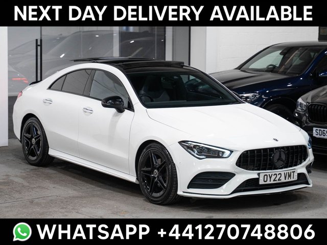 View our Mercedes-Benz Cla 1.3 CLA180 AMG Line (Premium Plus 2) Coupe 4dr Petrol 7G-DCT Euro 6 (s/s) (136 ps)