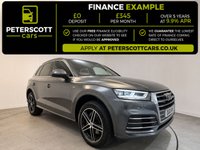 USED 2018 18 AUDI Q5 2.0 TDI S line SUV 5dr Diesel S Tronic quattro Euro 6 (s/s) (190 ps) Virtual Cockpit & B & O Sound