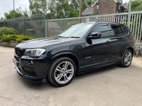 USED 2013 63 BMW X3 3.0 30d M Sport SUV 5dr Diesel Auto xDrive Euro 5 (s/s) (258 ps) 