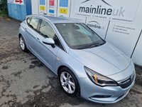 USED 2016 16 VAUXHALL ASTRA 1.4i Turbo SRi Euro 6 5dr LOW MILEAGE*BLUETOOTH*HISTORY