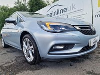 USED 2016 16 VAUXHALL ASTRA 1.4i Turbo SRi Euro 6 5dr LOW MILEAGE*BLUETOOTH*HISTORY