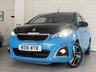USED 2016 16 PEUGEOT 108 1.2 PureTech Allure Hatchback 5dr Petrol Manual Euro 6 (82 ps) French Blue + Low Miles