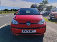 USED 2019 19 VOLKSWAGEN UP! 1.0 Take up! Hatchback 5dr Petrol Manual Euro 6 (s/s) (60 ps) Full Service History - 2 keys