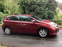 USED 2019 TOYOTA AURIS 1.8 VVT-h Icon Tech Hatchback 5dr Petrol Hybrid CVT Euro 6 (s/s) (136 ps) *FULL TOYOTA SERVICE HISTORY* REVERSING CAM-CRUISE CTRL