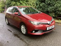 USED 2019 TOYOTA AURIS 1.8 VVT-h Icon Tech Hatchback 5dr Petrol Hybrid CVT Euro 6 (s/s) (136 ps) *FULL TOYOTA SERVICE HISTORY* REVERSING CAM-CRUISE CTRL