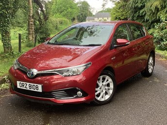 2019 TOYOTA AURIS 1.8 VVT-h Icon Tech Hatchback 5dr Petrol Hybrid CVT Euro 6 (s/s) (136 ps) &pound;9995.00