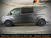 USED 2022 72 FORD TRANSIT CUSTOM 2.0 320 EcoBlue Limited Crew Van Double Cab 5dr Diesel Auto L2 H1 Euro 6 (170 ps) EURO 6 ULEZ COMPLIANT*AUTOMATIC*LWB